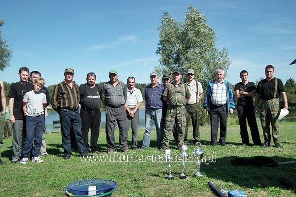 I Mistrzostwa Samorządowców Powiatu Nakielskiego w Wędkarstwie Spławikowym. Szubiniacy zamykali stawkę.