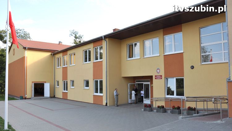 Szkoła w Królikowie ma salę gimnastyczną.