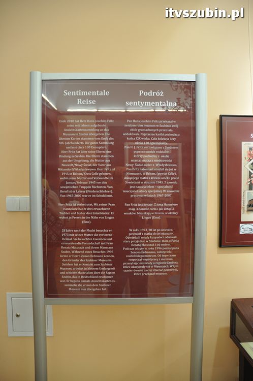 Podróż Sentymentalna - wystawa w MZS