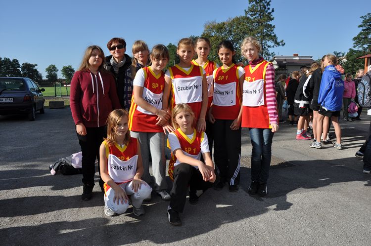 Mistrzostwa Gminy Szubin w Sztafetowych Biegach Przełajowych