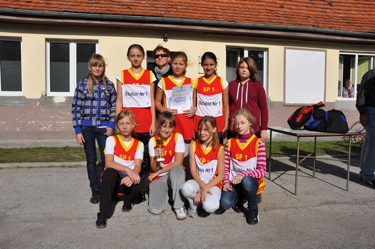 Mistrzostwa Gminy Szubin w Sztafetowych Biegach Przełajowych