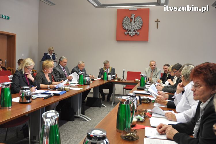 XII sesja Rady Miejskiej w Szubinie