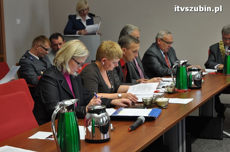 XII sesja Rady Miejskiej w Szubinie