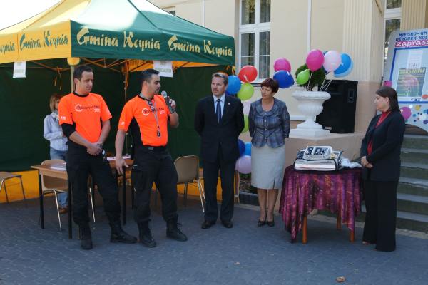 RESPIRATOR uroczyście odebrali kcyńscy Ratownicy Medyczni