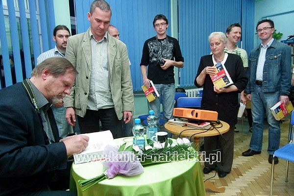 Spotkanie z Chrisem Niedenthalem w Nakle