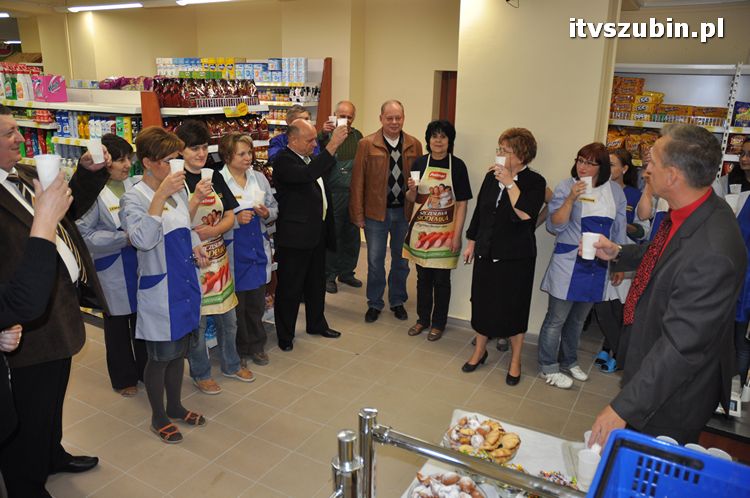 Uroczyste otwarcie nowego sklepu Lewiatan w Szubinie