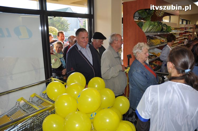 Uroczyste otwarcie nowego sklepu Lewiatan w Szubinie
