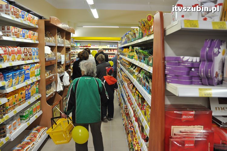 Uroczyste otwarcie nowego sklepu Lewiatan w Szubinie