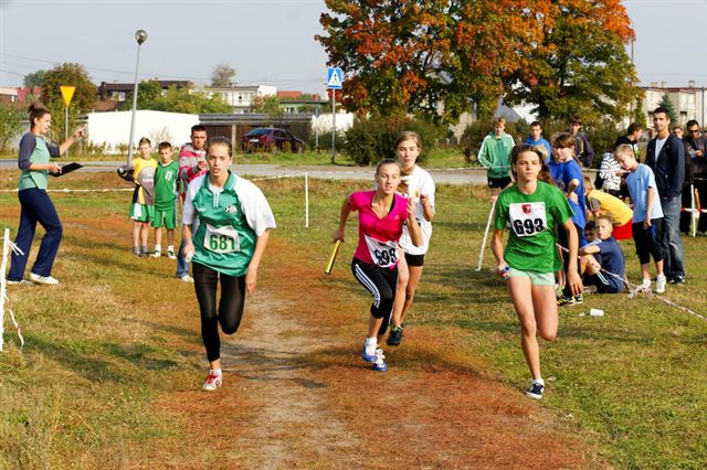 Sztafetowe biegi przełajowe ? zawody powiatowe