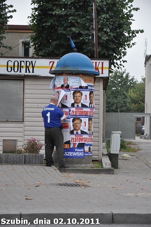 Plakatomania, baneromania - Kampania Wyborcza na finiszu