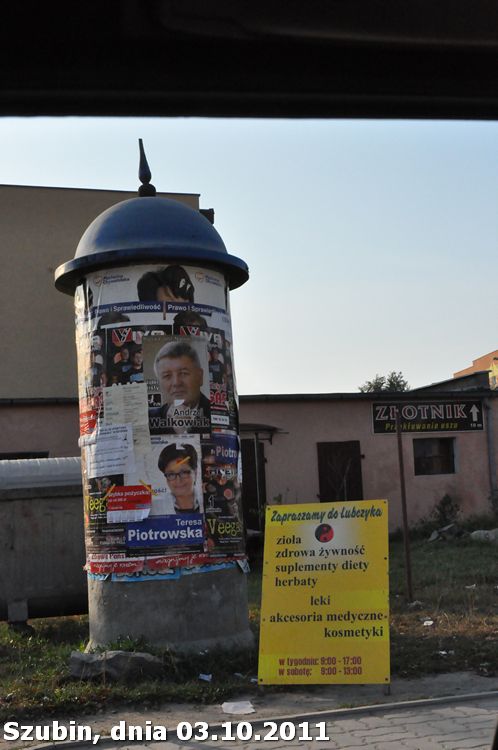 Plakatomania, baneromania - Kampania Wyborcza na finiszu