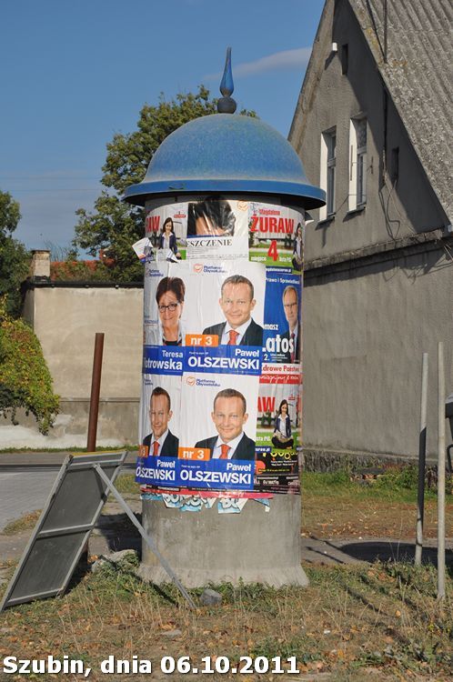 Plakatomania, baneromania - Kampania Wyborcza na finiszu