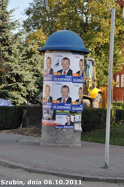 Plakatomania, baneromania - Kampania Wyborcza na finiszu