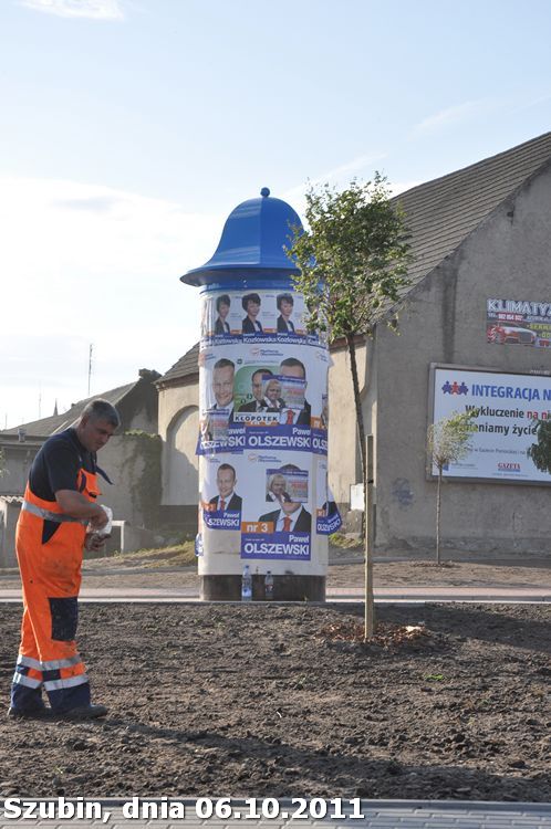 Plakatomania, baneromania - Kampania Wyborcza na finiszu