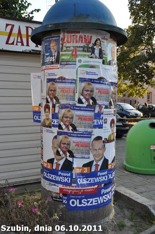 Plakatomania, baneromania - Kampania Wyborcza na finiszu