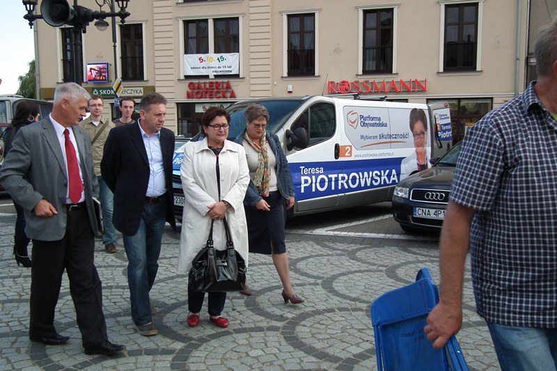 Poseł Teresa Piotrowska dla Szubina.