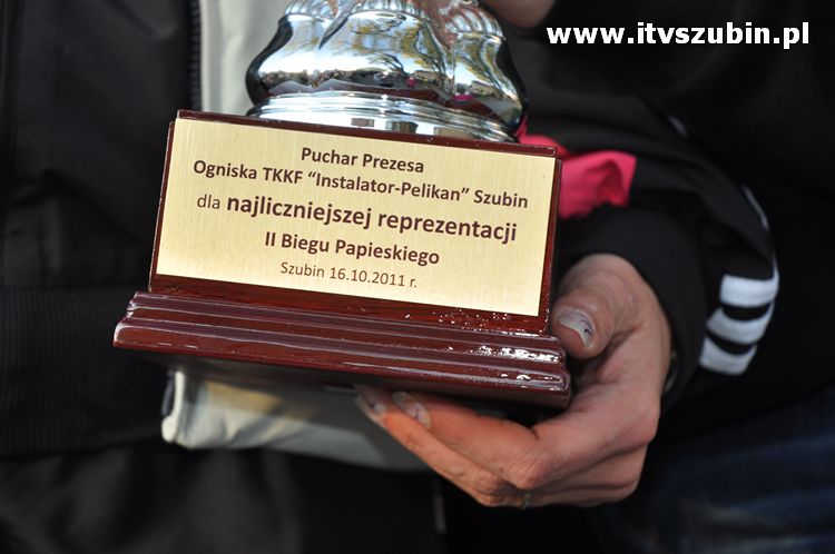 II Bieg uliczny im. bł. papieża Jana Pawła II w Szubinie