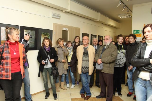 Rozmowa obrazami - wernisaż Mirosława Rzeszowskiego