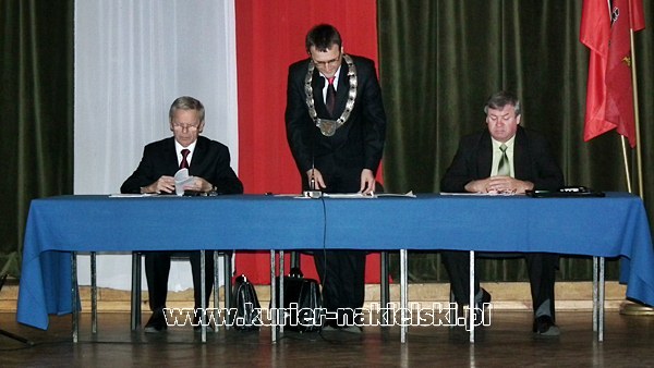 XII Sesja Rady Powiatu w Nakle nad Notecią.