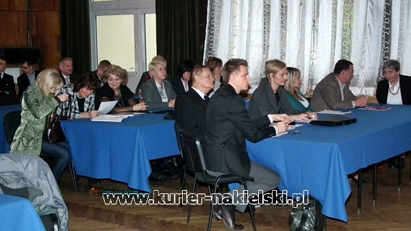 XII Sesja Rady Powiatu w Nakle nad Notecią.