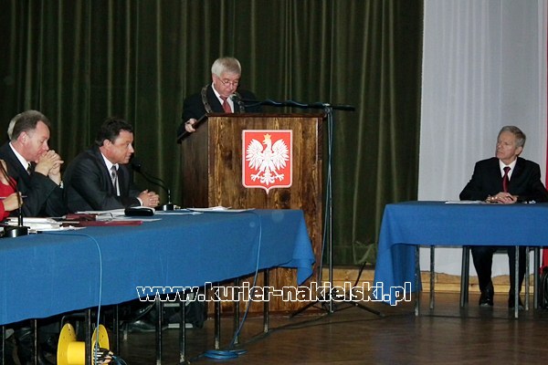 XII Sesja Rady Powiatu w Nakle nad Notecią.