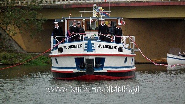 Otwarcie przystani rzecznej w Nakle nad Notecią.