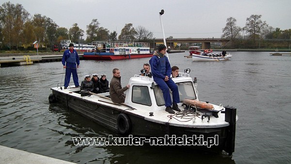 Otwarcie przystani rzecznej w Nakle nad Notecią.
