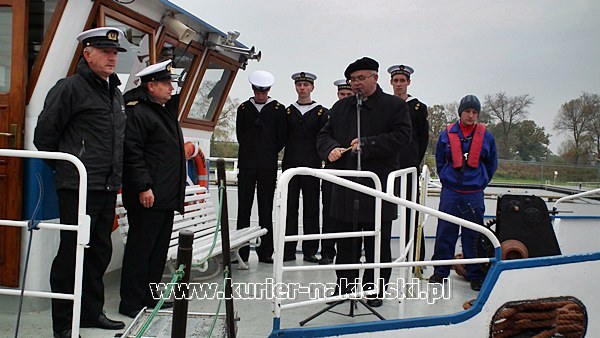 Otwarcie przystani rzecznej w Nakle nad Notecią.