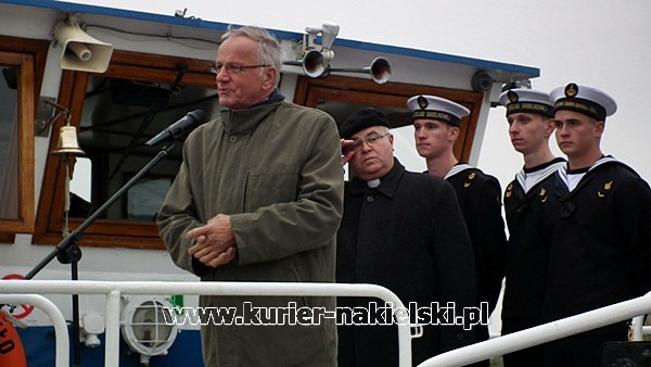 Otwarcie przystani rzecznej w Nakle nad Notecią.