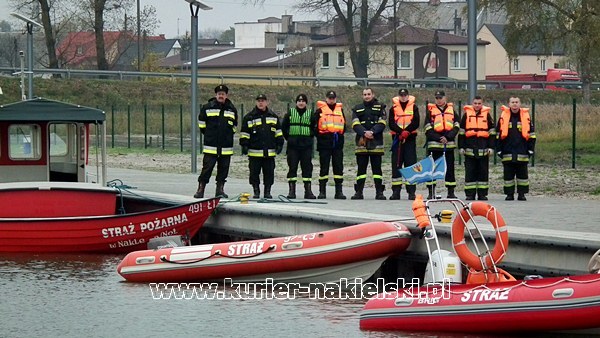 Otwarcie przystani rzecznej w Nakle nad Notecią.