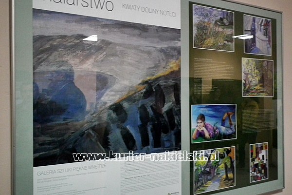 Malarstwo Hanny Zawadzkiej-Pleszyńskiej w Galerii Sztuki Pięknej Wnętrze w Potulicach.