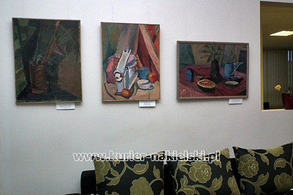 Malarstwo Hanny Zawadzkiej-Pleszyńskiej w Galerii Sztuki Pięknej Wnętrze w Potulicach.