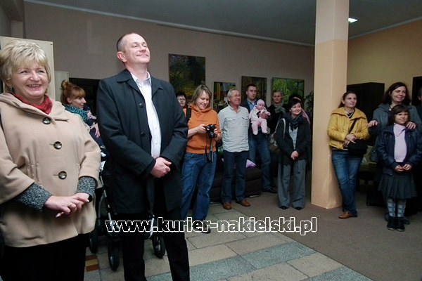 Malarstwo Hanny Zawadzkiej-Pleszyńskiej w Galerii Sztuki Pięknej Wnętrze w Potulicach.