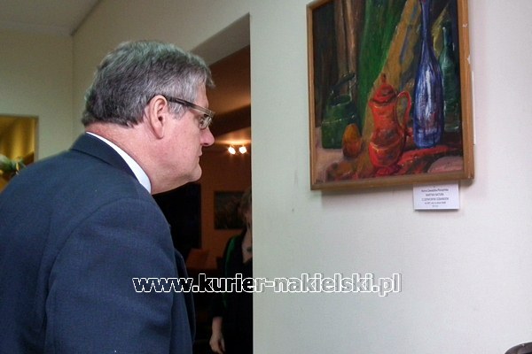 Malarstwo Hanny Zawadzkiej-Pleszyńskiej w Galerii Sztuki Pięknej Wnętrze w Potulicach.