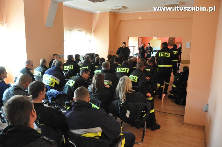 Strażacy ochotnicy doskonalili swoje umiejętności.