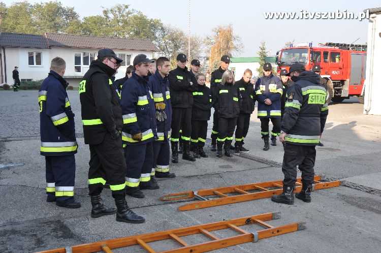Strażacy ochotnicy doskonalili swoje umiejętności.