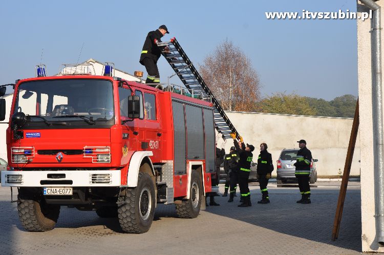 Strażacy ochotnicy doskonalili swoje umiejętności.