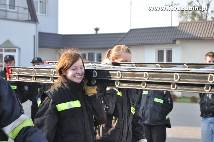 Strażacy ochotnicy doskonalili swoje umiejętności.