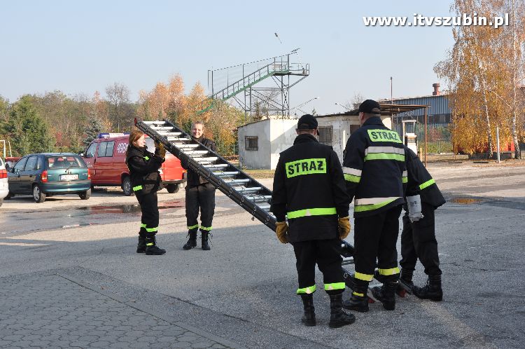 Strażacy ochotnicy doskonalili swoje umiejętności.