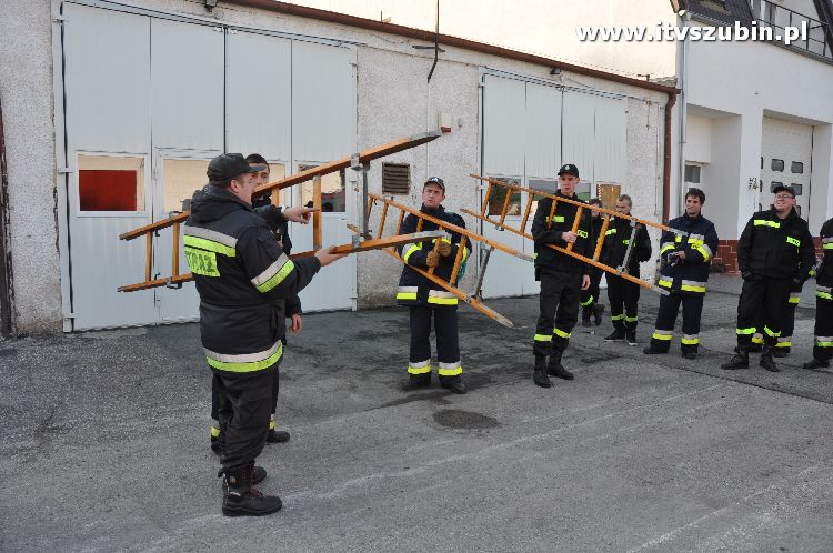 Strażacy ochotnicy doskonalili swoje umiejętności.