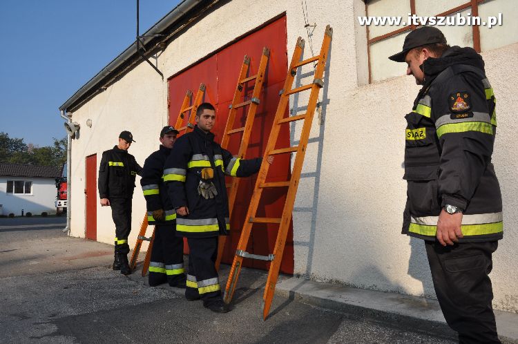 Strażacy ochotnicy doskonalili swoje umiejętności.