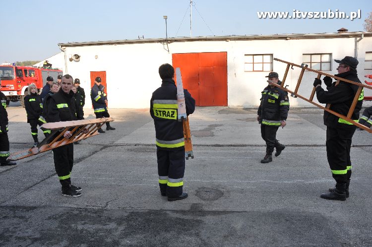Strażacy ochotnicy doskonalili swoje umiejętności.