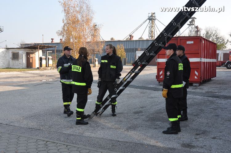 Strażacy ochotnicy doskonalili swoje umiejętności.
