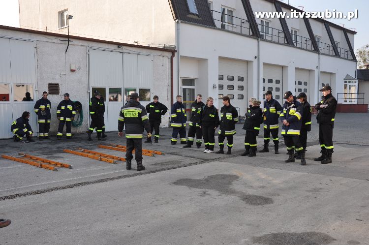 Strażacy ochotnicy doskonalili swoje umiejętności.