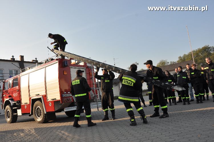 Strażacy ochotnicy doskonalili swoje umiejętności.