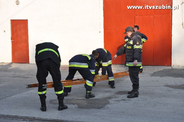 Strażacy ochotnicy doskonalili swoje umiejętności.