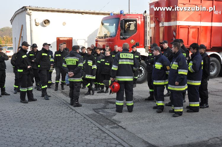 Strażacy ochotnicy doskonalili swoje umiejętności.