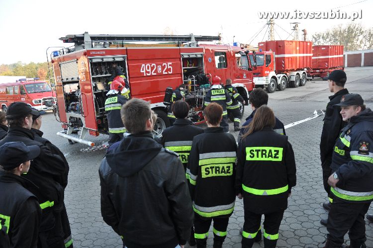 Strażacy ochotnicy doskonalili swoje umiejętności.