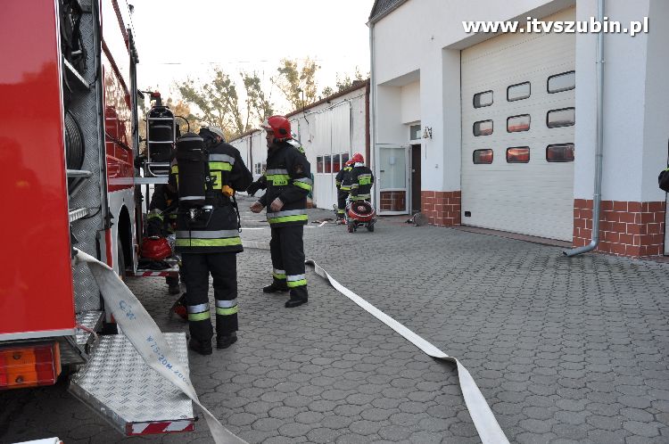 Strażacy ochotnicy doskonalili swoje umiejętności.