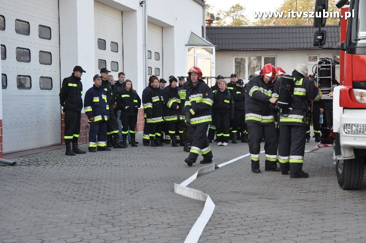 Strażacy ochotnicy doskonalili swoje umiejętności.